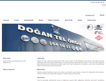 Tablet Screenshot of dogantel.com.tr